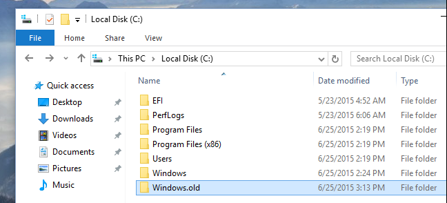 Anerkendelse Passende Støv How to delete the Windows.old folder from a Windows 10 virtual machine