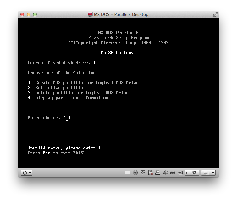 Образ ms dos iso file