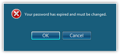 Password has expired