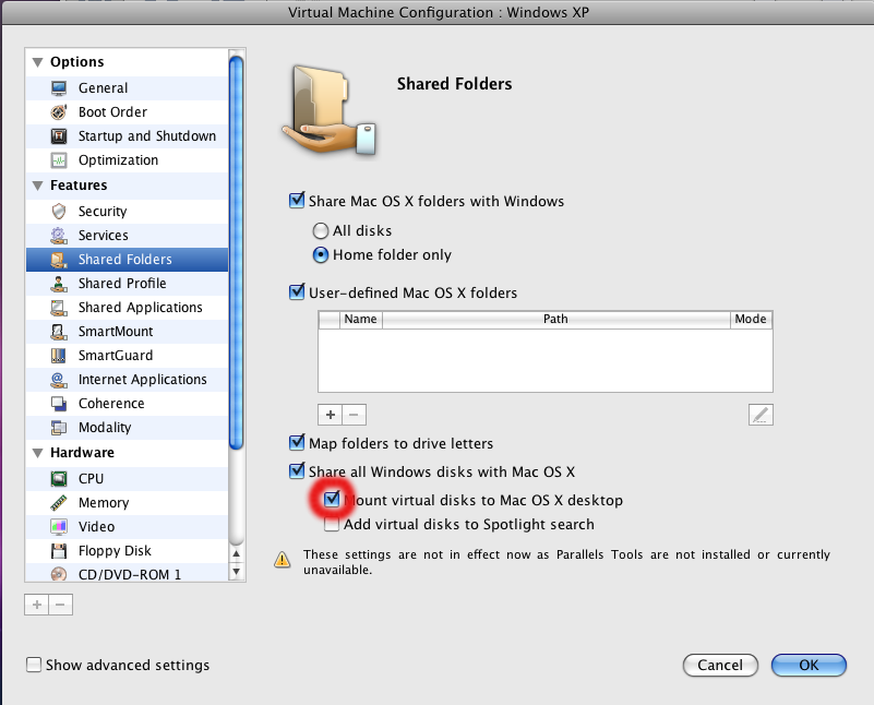 parallels transporter agent for mac