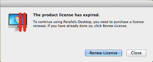 unable to start parallels desktop. spinning wheel.