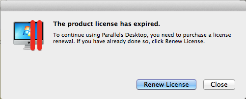 Parallels For Mac The Activation Period Has Expired