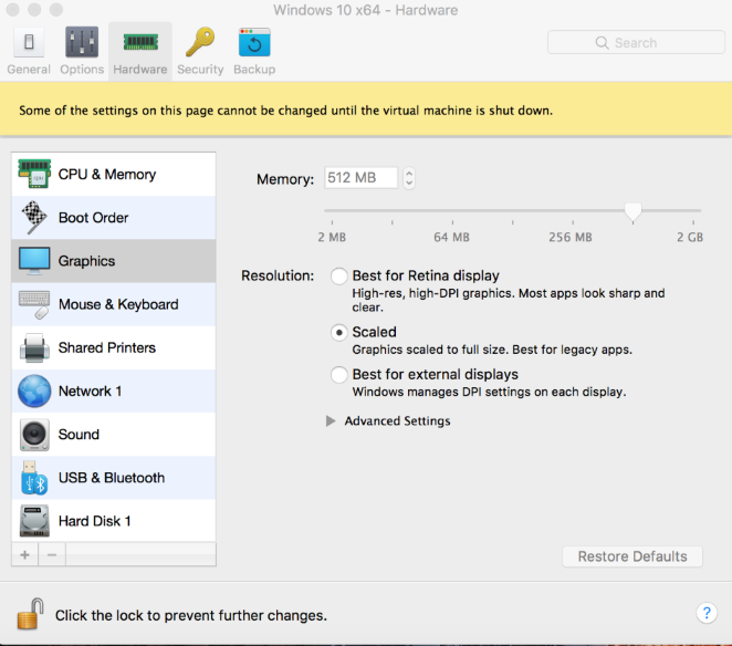 parallels for mac windows 10 screen resolution rendering bad