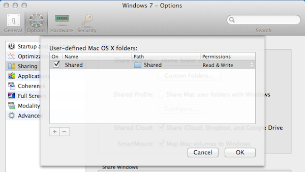 parallels mac file sharing