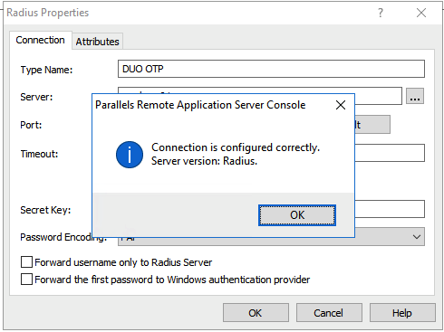 parallels access two factor authentication