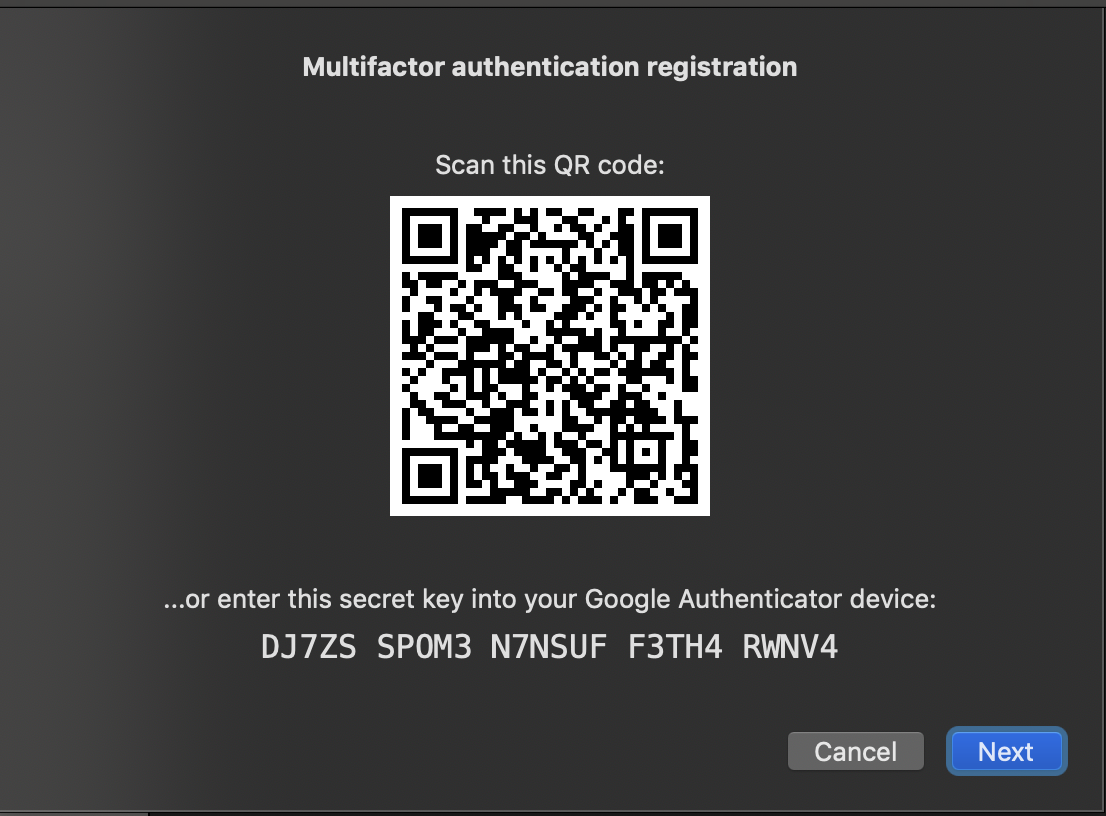 qr code authenticator app