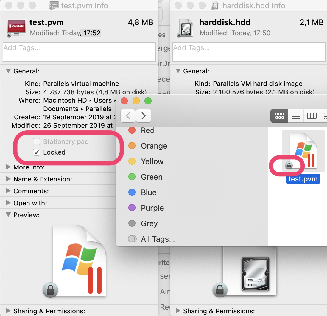 how to remove parallels vm from mac