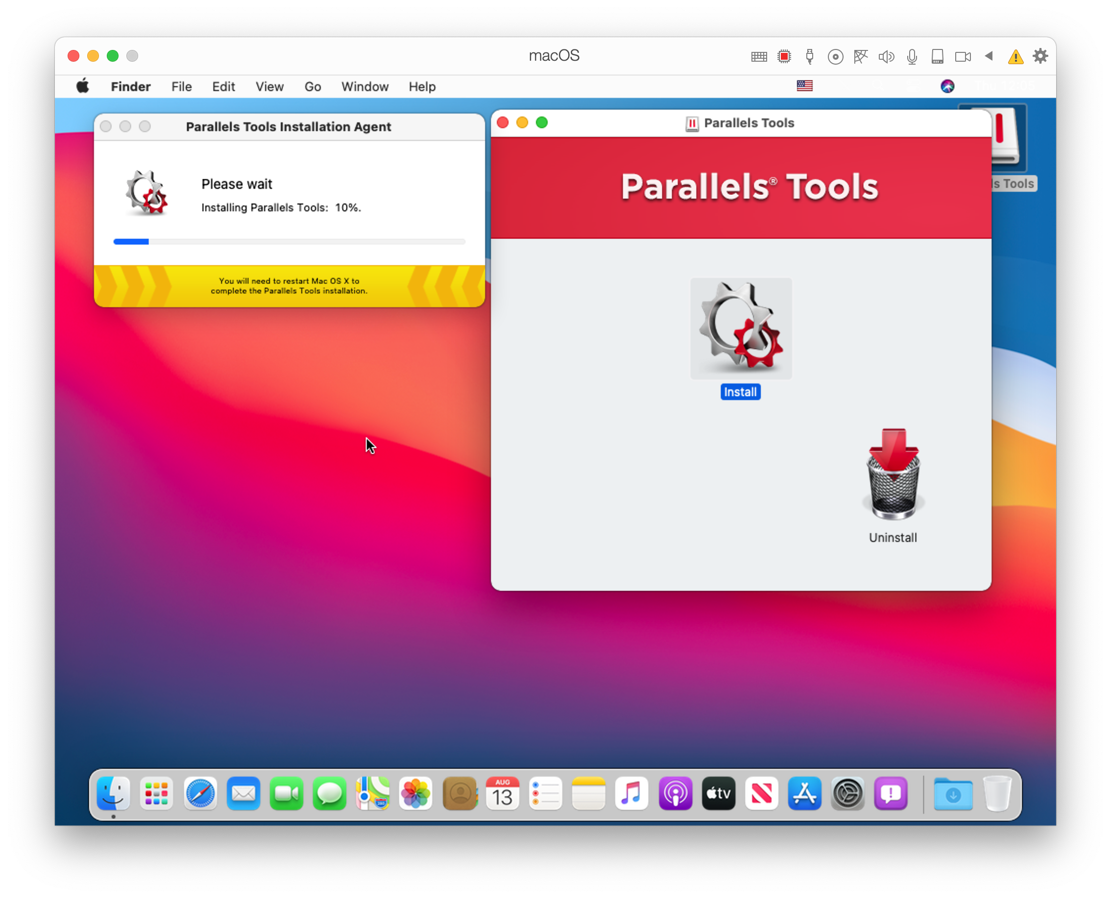 Install macOS Big Sur in a virtual machine with Parallels Desktop 15