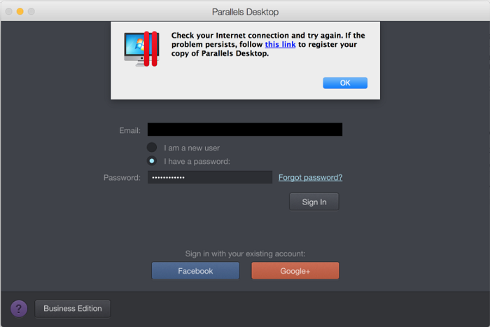 Parallels For Mac Internet Connection