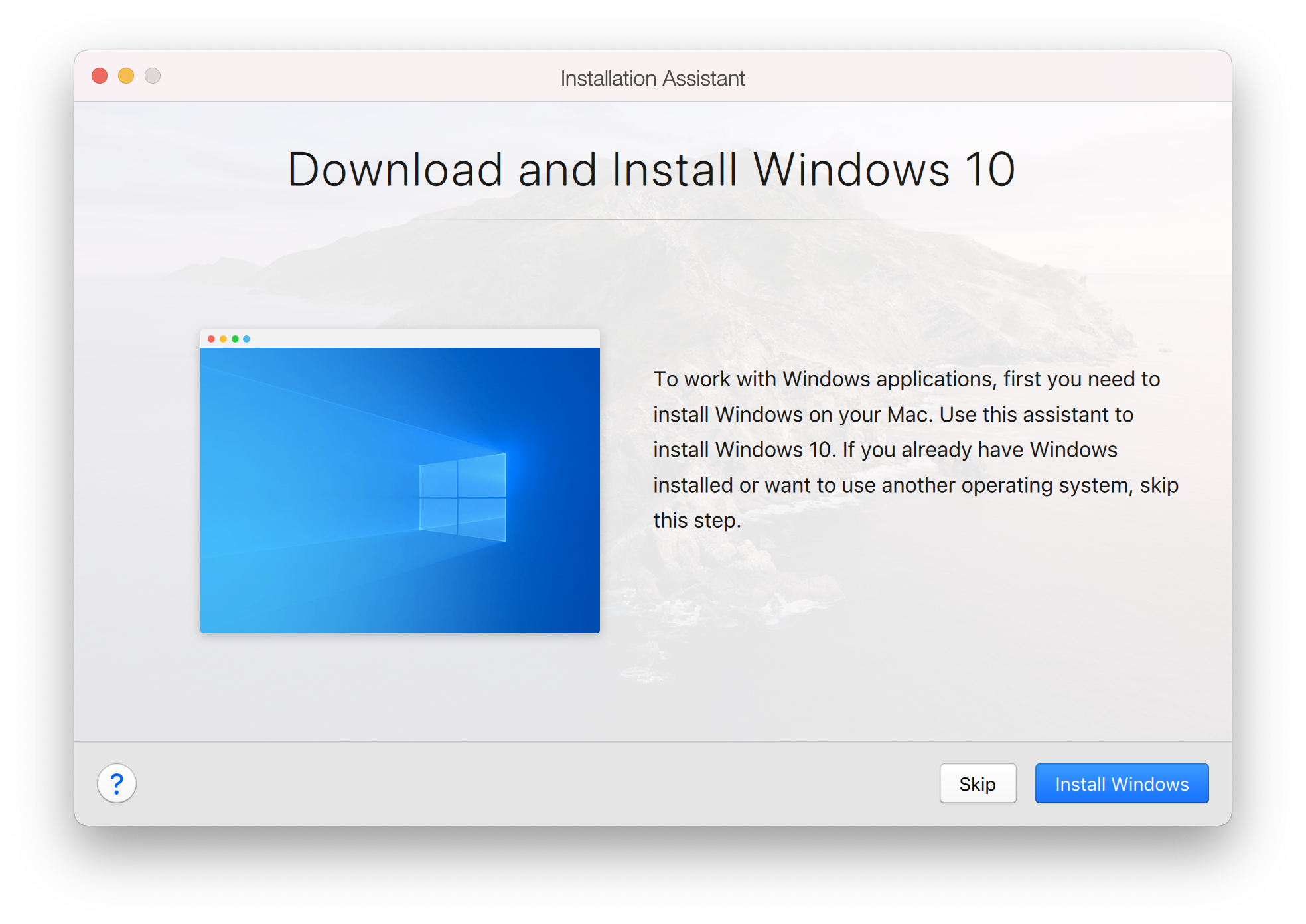 Install Windows On Your Mac Using Parallels Desktop