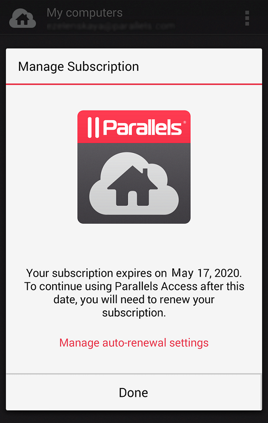 parallels access service