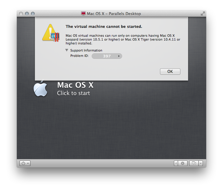 install mac os x in a virtual machine