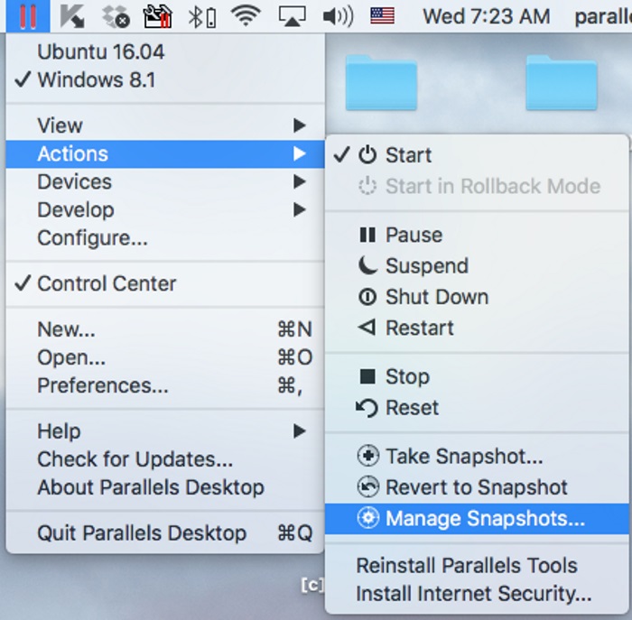 uninstall parallel for in mac
