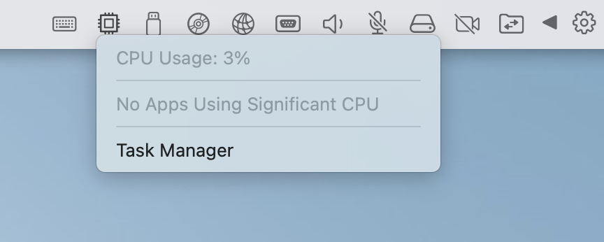 CPU Usage monitor