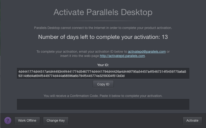 parallels license key free