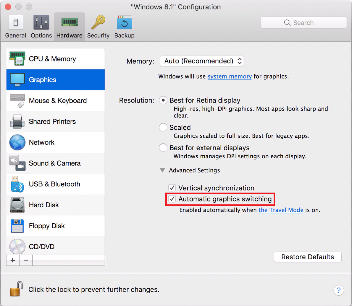 how to install graphic card to vm mac