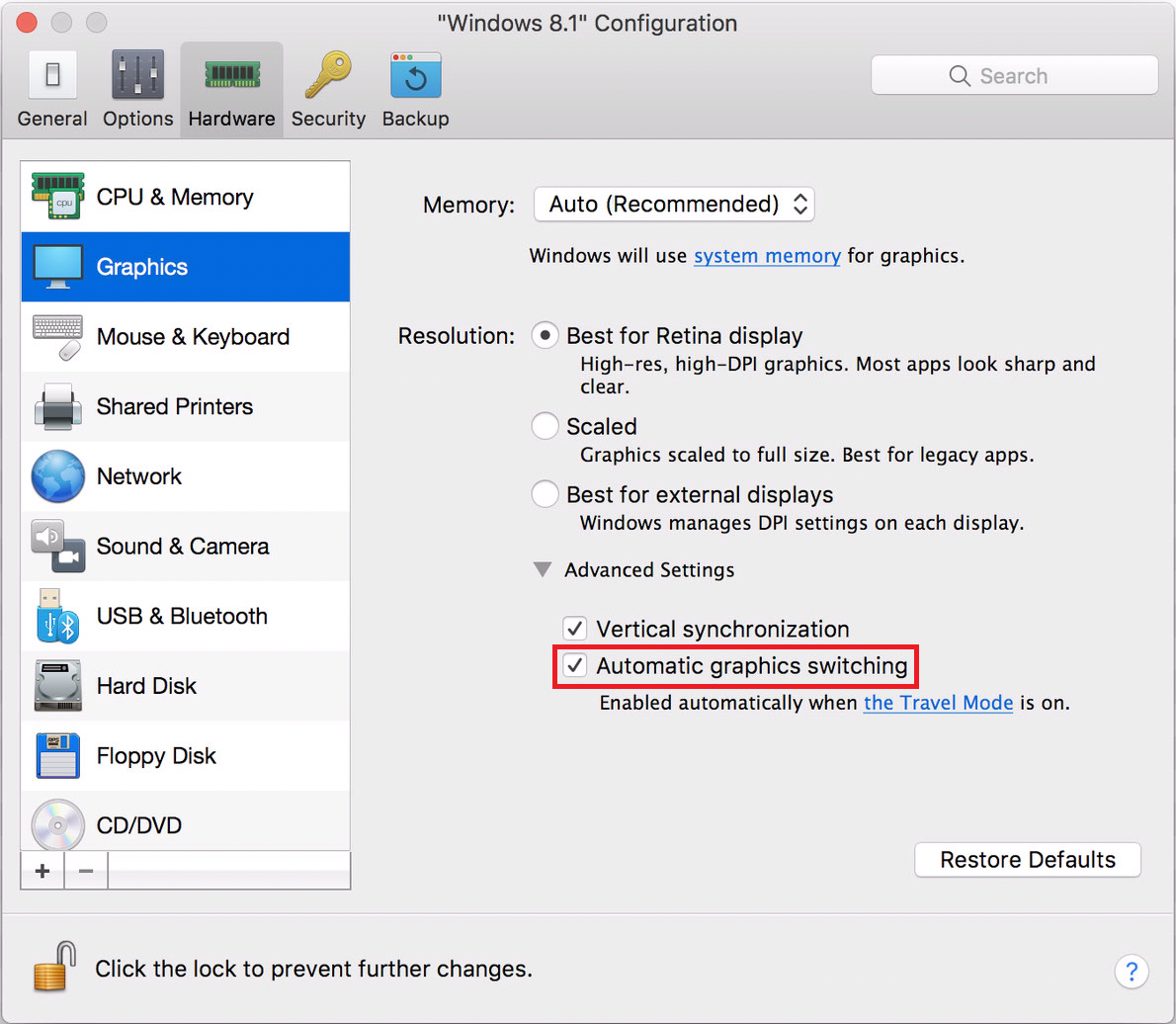 parallels desktop for mac not starting