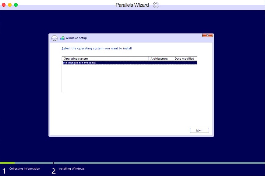 Parallels For Mac No Images Are Available