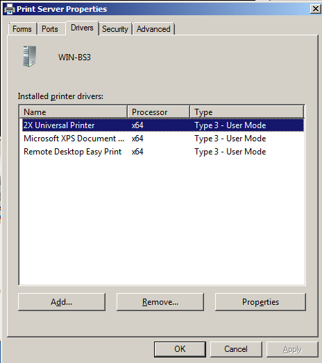 Universal Printing Maintenance