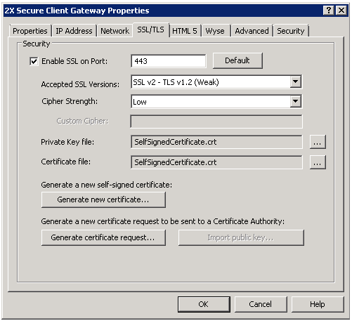 parallels client connection