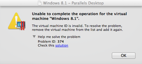 parallels how to delete a virtual machine