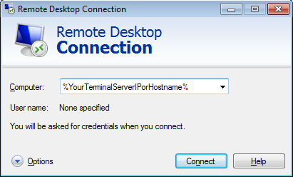 Remote Desktop Connection App Windows 10