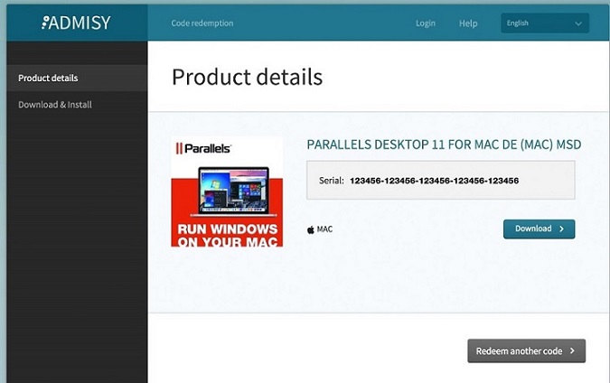 parallels for mac serial