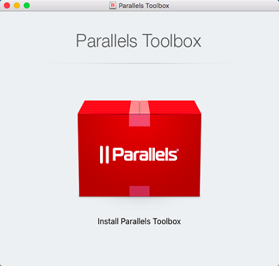 remove parallels toolbox