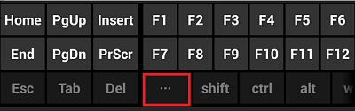 parallels client send ctrl alt del from a mac