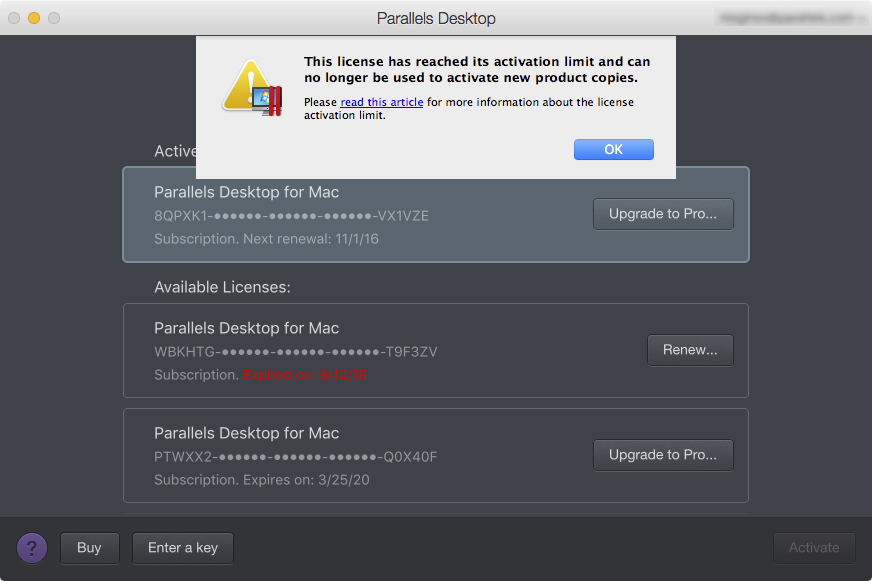 activate parallels desktop 12 for mac