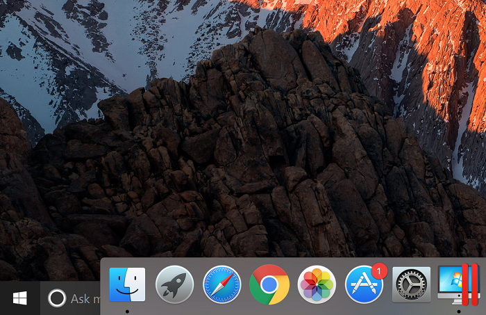 mac dock for windows 8.1